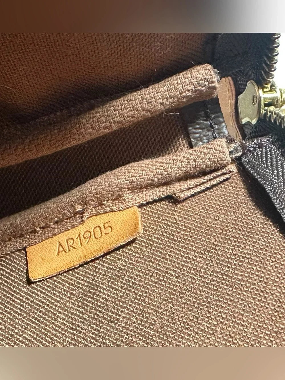 Louis Vuitton Monogram & Vachetta Leather Pochette Mini Bag - Picture 10 of 16